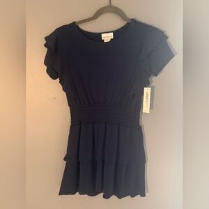 Cheryl Creations Kids navy blue dress size kids x-large